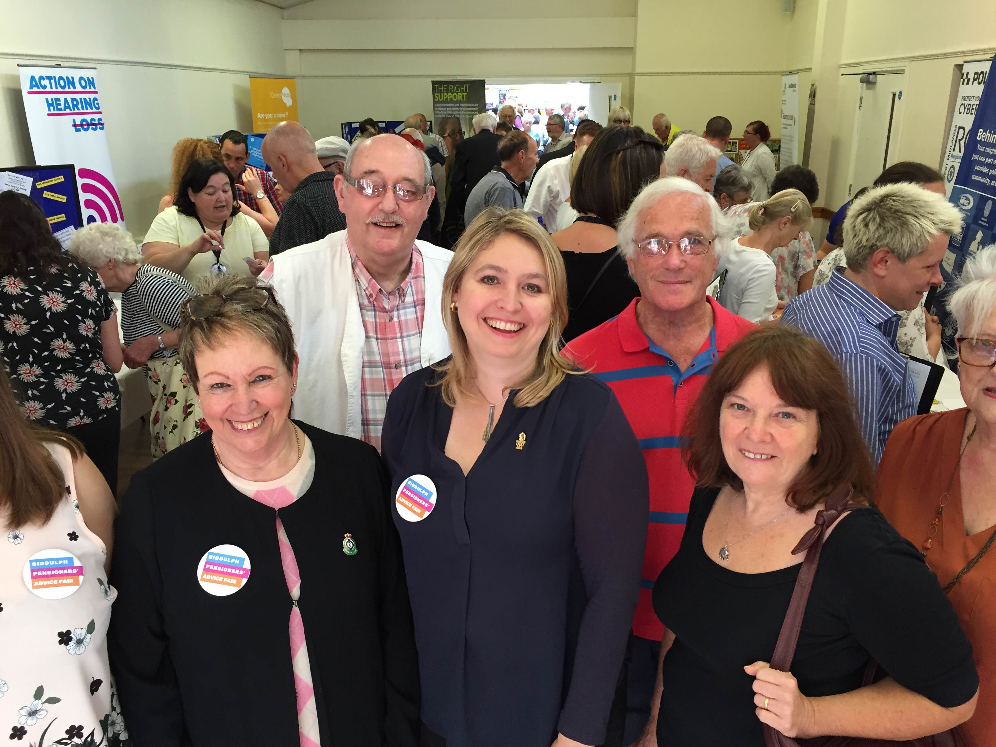 Karen Hosts Pensioners' And Carers' Advice Fair | Karen Bradley MP